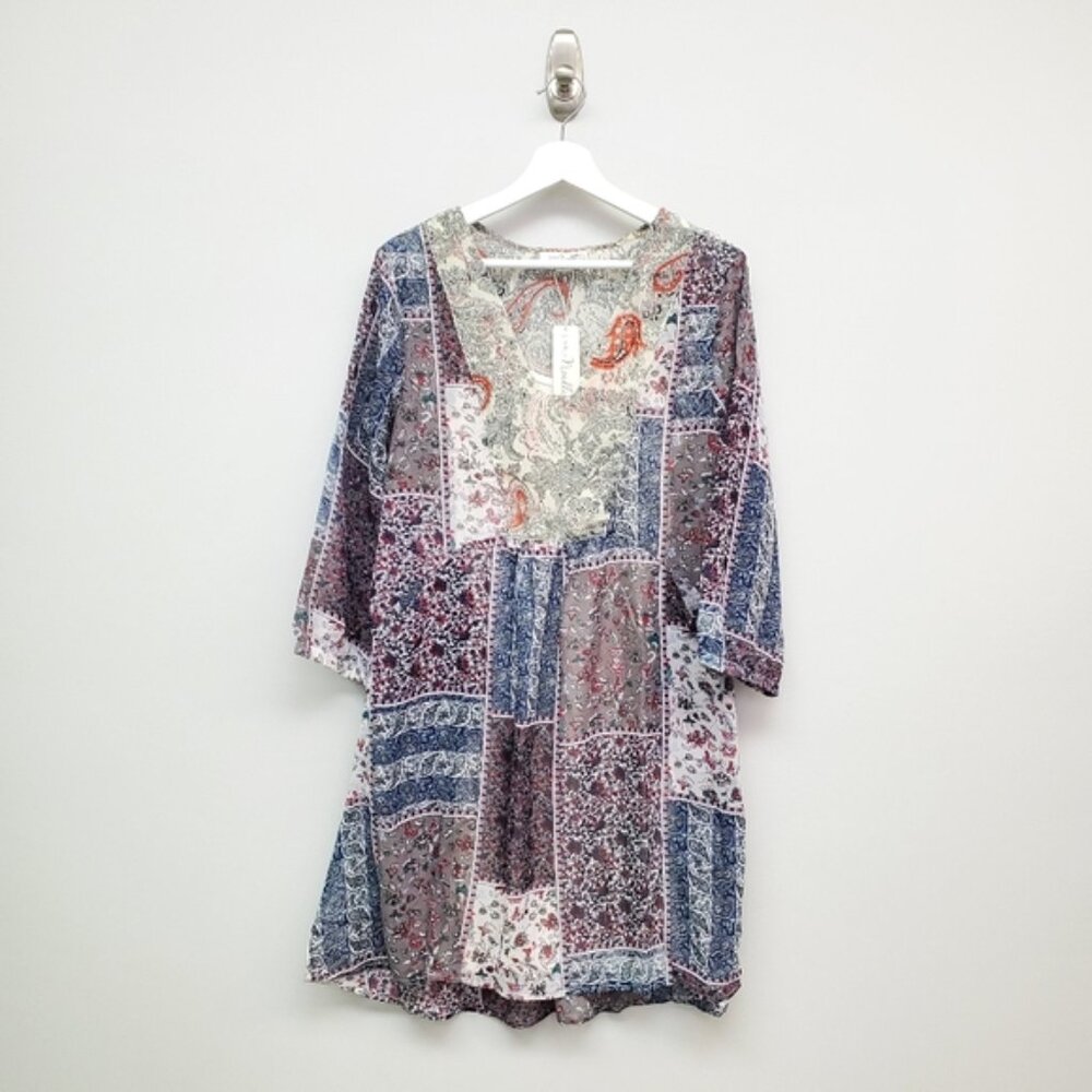 Simply Noelle Flowy Boho Dress Size S/M